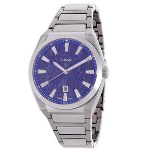 FX03567B NWT Fossil Fashion Men's Quartz Steel Authentic Watch